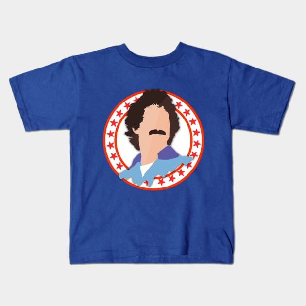 Rod Kimble: Stuntman Kids T-Shirt by Nomich